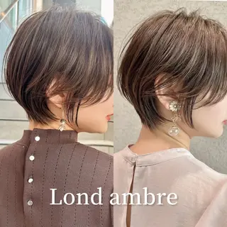 カラー ❤️ブリーチなし💚 ダブルカラー平野実花のヘアスタイル