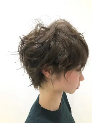 ショート 上田 篤史のヘアスタイル