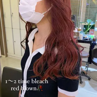 ロング カラー 似合わせカットカラー ♡佐藤捺美のヘアスタイル