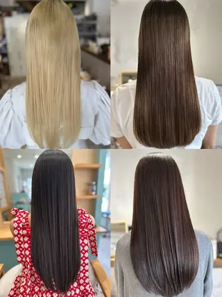 セミロング 髪質改善 SerA by U-REALMのヘアスタイル