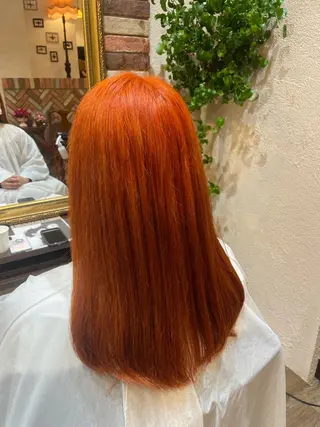 ロング マツノ ユウキのヘアスタイル