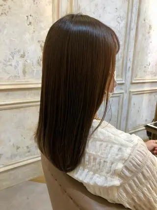 セミロング 鷺沼駅徒歩1分 キシタクのヘアスタイル