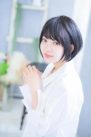 ショート カラー パーマ レイヤーカット✂️ 横浜No1♡下鳥翔子のヘアスタイル