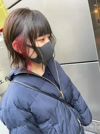 ミディアム 千崎 聖太のヘアスタイル