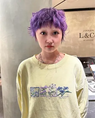 ショート カラー タナカ カナ🫧のヘアスタイル