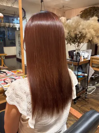 カラー アカリ😸🫶 カラーリスト🧡のヘアスタイル