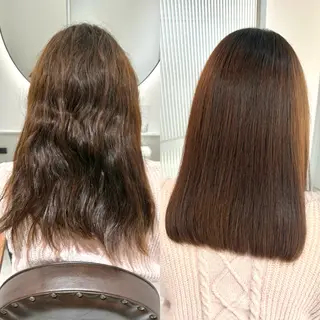 セミロング 銀座No.1髪質改善 縮毛矯正/本木のヘアスタイル