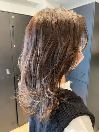 ミディアム カラー hazuki 🌝のヘアスタイル