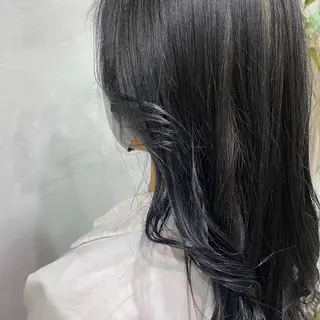 ロング 大久保 優香のヘアスタイル