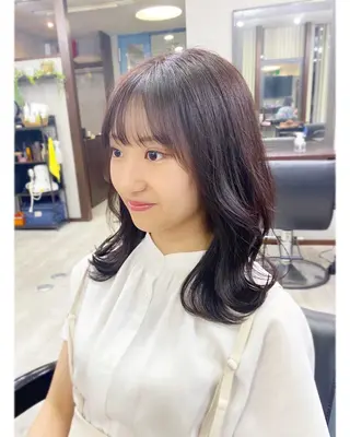 セミロング カラー ＊横浜駅＊ 金子 誠也のヘアスタイル