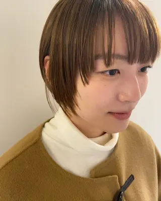 ショート 田中 あやなのヘアスタイル