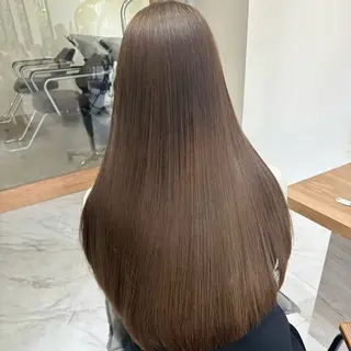 カラー チョコカラー🤎 韓国風/MIHOのヘアスタイル