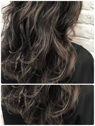 セミロング 白井 秀太郎のヘアスタイル