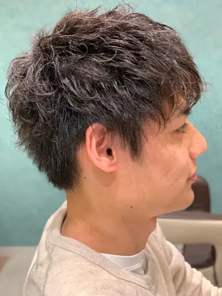 ショート メンズ 平本 雄馬のヘアスタイル