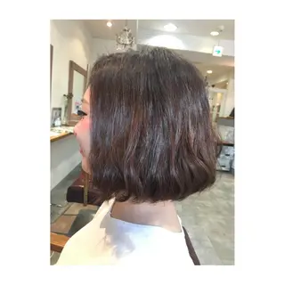 ミディアム カラー Topstylist HARUのヘアスタイル