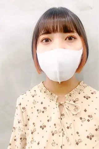 ショート カラー モエ 代々木公園/神山町のヘアスタイル