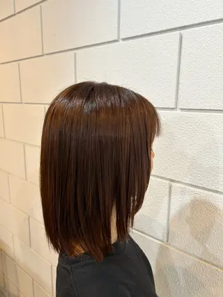 ミディアム カラー 相澤 拳のヘアスタイル