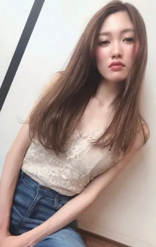 セミロング カラー 猫ッ毛さんヘア🐈 Misa【女性】のヘアスタイル