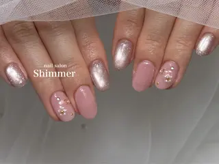 ネイル Shimmer Risaのネイルデザイン
