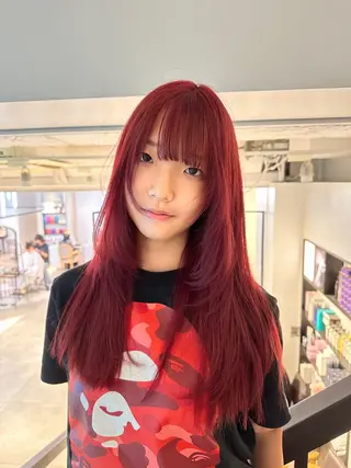 カラー ハイトーン特化 pepe🎀のヘアスタイル