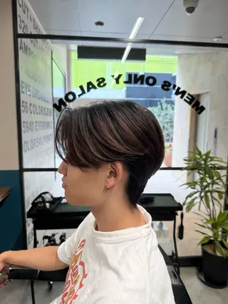 ショート パーマ メンズ パーマ・カラー特化/ メンズ美容師米田幸平のヘアスタイル