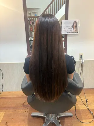 ロング MOLLA ✂️辻桃加のヘアスタイル