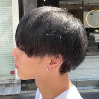 カラー メンズ 縮毛・酸性ストレート 特化のヘアスタイル