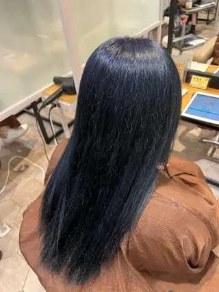 カラー HAIR＆MAKE EARTH  戸塚店所属・透明感デザインカラー /髙橋/白髪ぼかし可のヘアスタイル