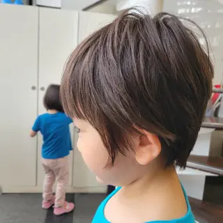 ショート 遠藤 史秋のヘアスタイル