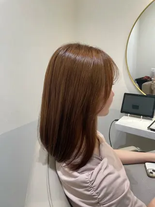ミディアム カラー 🫖Eleanor Aya🥞のヘアスタイル