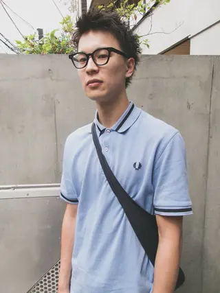 ショート メンズ 原宿↔︎浦和　美容師 折笠　亮のヘアスタイル