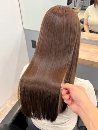 セミロング 川谷 俊勝のヘアスタイル