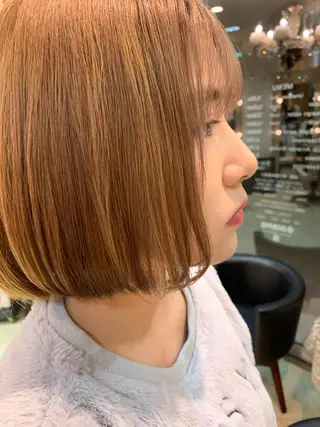 ミディアム 🌸スタイリスト 山浦美恵のヘアスタイル
