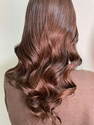 ロング カラー ✨髪質改善特化サロン ✨グシユキヤ✨のヘアスタイル