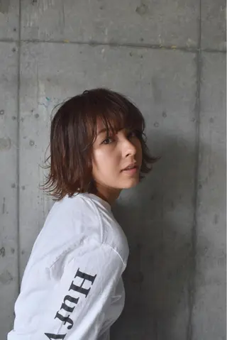 ショート カラー パーマ ✨髪質改善縮毛矯正✨ 宇田川修平のヘアスタイル