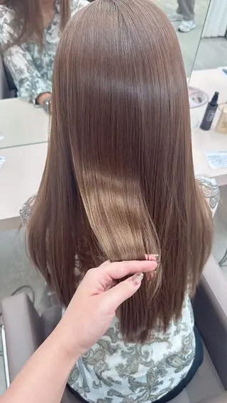 ロング release ✨金井栄花のヘアスタイル