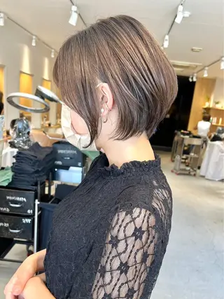 ショート カラー 石井 竜也のヘアスタイル
