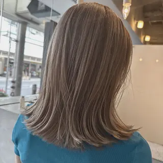 ミディアム 上野 泰誠のヘアスタイル