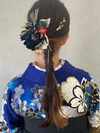 ヘアアレンジ 松下 由恵のヘアスタイル