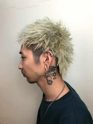 ショート カラー メンズ WEST OLAND加藤圭介のヘアスタイル