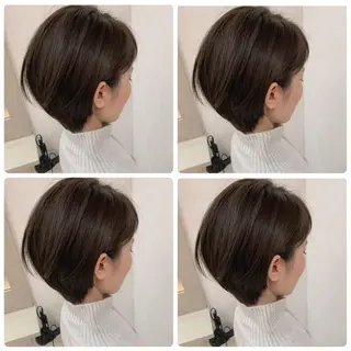 ショート 京都大人女性ショート 徒歩1分/秋山のヘアスタイル