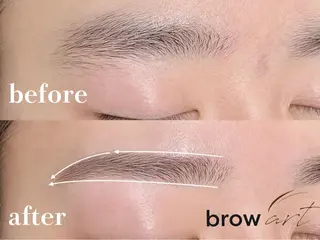 メンズ アイブロウ 眉毛専門店brow art上野店　阿部の眉毛・アイブロウイメージ