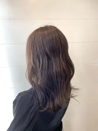 セミロング 縮毛矯正の達人 山北 直哉のヘアスタイル