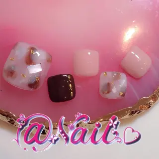 ネイル 小尾 栞のネイルデザイン