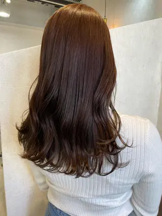 ロング カラー 透明感カラー💎 AYAのヘアスタイル