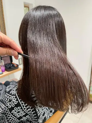 ミディアム 過去一の柔髪ヘア 🌿einshairのヘアスタイル