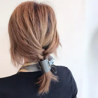 ミディアム ヘアアレンジ 似合わせカット🌿 前川のヘアスタイル