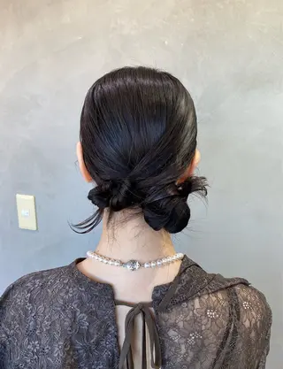 ロング ヘアアレンジ まとまるボブ🌼 アレンジ🌼鴨下穂香のヘアスタイル