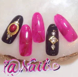 ネイル 小尾 栞のネイルデザイン