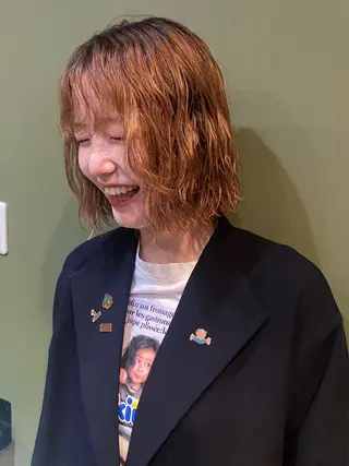 ショート パーマ mai / linoah˚✧のヘアスタイル